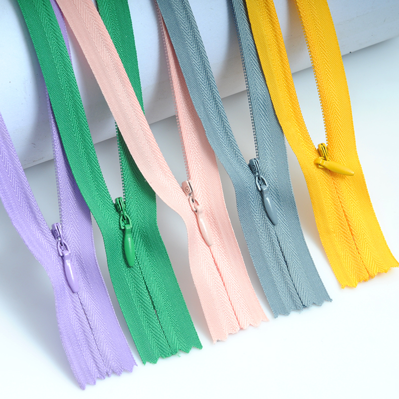 45厘米裙子隱形拉鏈 裝飾大牌紅色綠色影形拉鏈45CM抱枕批拉鏈發